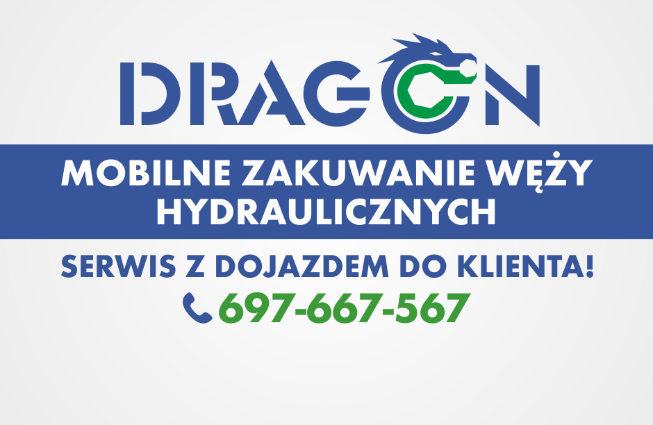 Zakuwanie węży hydraulicznych - DRAGON - numer telefonu