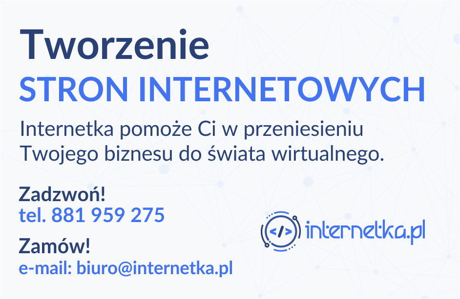 internetka.pl strony internetowe krotoszyn