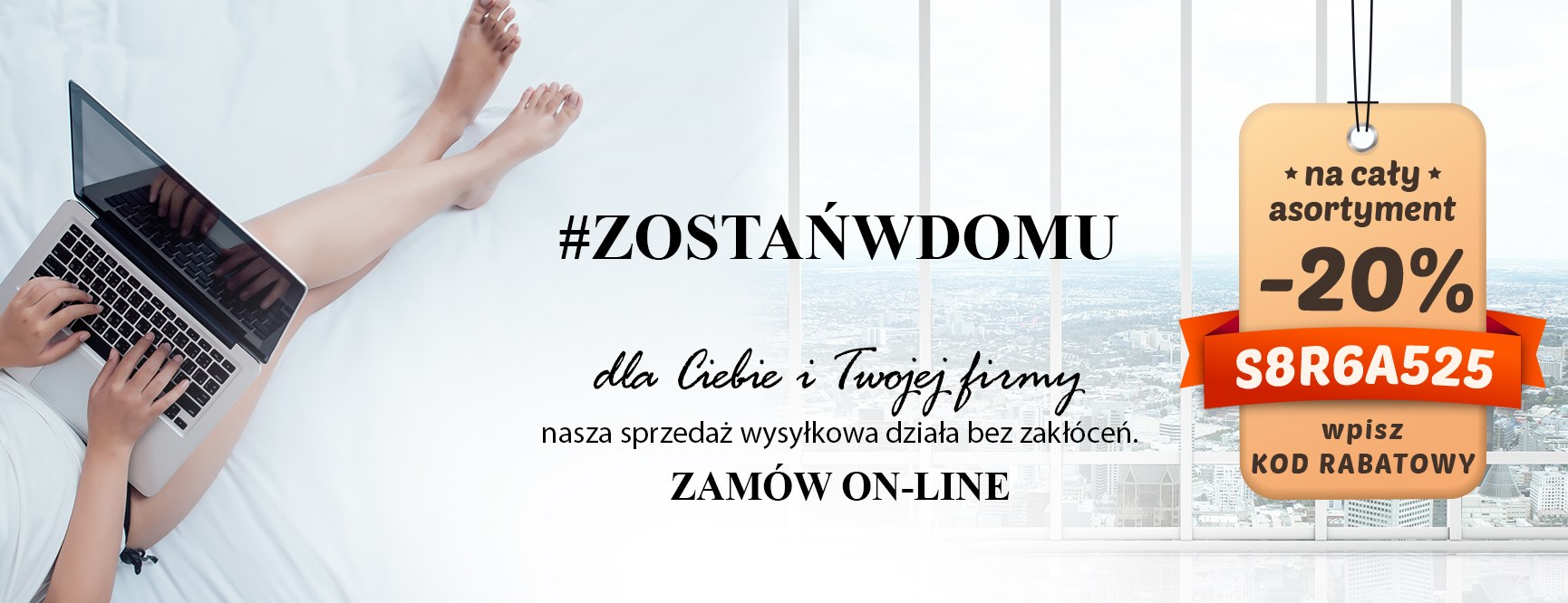 Zostań w domu i zamów online na colorshirt.pl